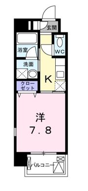 カルムCの間取り画像