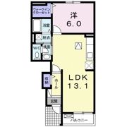 ストラッセⅠの間取り画像