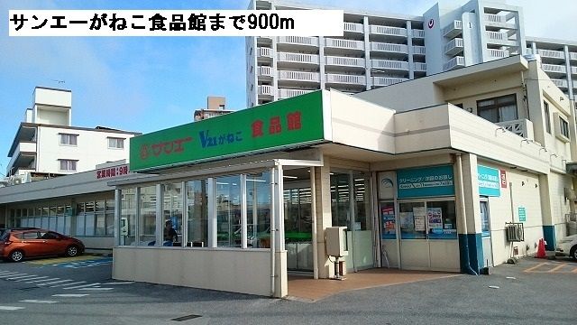 近くのスーパーまで900m（徒歩12分）