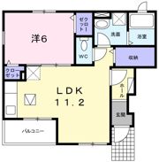 プランドール藤が丘の間取り画像