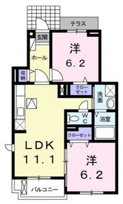セイバリーの間取り画像