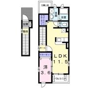 バ－ミィ・ハウスSⅡの間取り画像