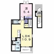 アメニティ下石田Ⅱの間取り画像