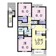 カーサ・ソーレ Ⅱの間取り画像