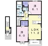 フェリーチェAの間取り画像