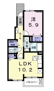 フォルトゥーナCの間取り画像