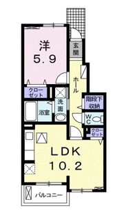 フォルトゥーナCの間取り画像