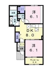 ラ グラシアスの間取り画像