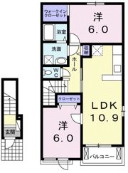 レジデンス ベルの間取り画像