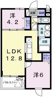 アウローラⅠの間取り画像