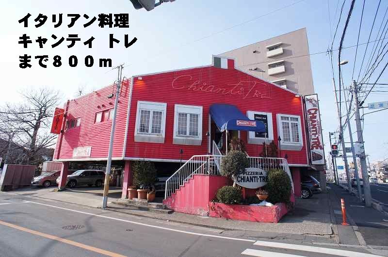近くの飲食店まで800m（徒歩10分）
