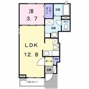 サニープレイスAの間取り画像