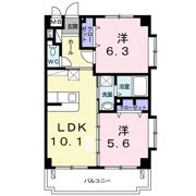 キャッスル協和Ⅲの間取り画像