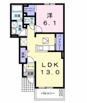 テラス 白石坂の間取り画像