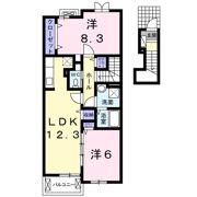 カーサ・フランの間取り画像