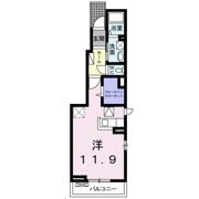 アイリス Aの間取り画像