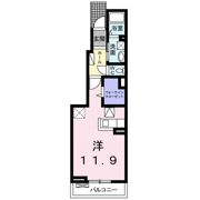 アイリス Bの間取り画像