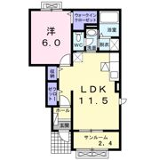 アンセリアⅣの間取り画像