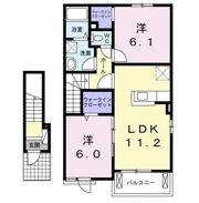 フランⅠの間取り画像