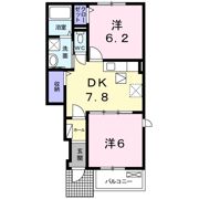 グランツ ブルーメNKの間取り画像