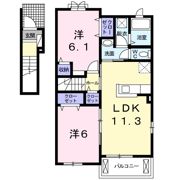ティ・シュティル Ⅰ番館の間取り画像