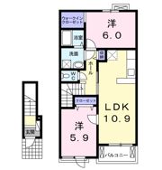 サンモール五番館の間取り画像