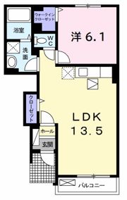 パッシィオーネMの間取り画像