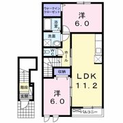 サンデリアーナⅡ Aの間取り画像