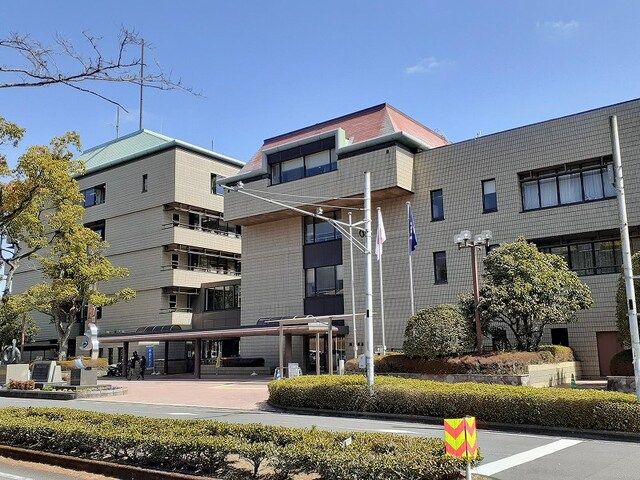 近くの別府市役所まで1,200m（徒歩15分）