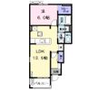 ラヴァーズ Gの間取り画像