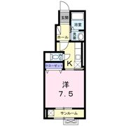 シャルマン北町 壱番館の間取り画像