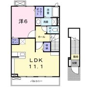 リズ コリーヌの間取り画像