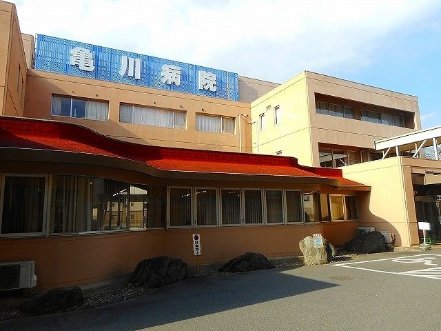 近くの病院まで1,400m（徒歩18分）
