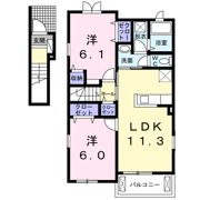 シーサイドナカノパートⅡの間取り画像