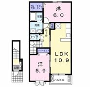 ヴィラ・立川の間取り画像