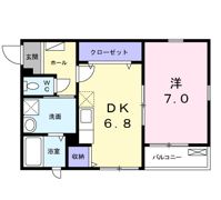 パインコートの間取り画像