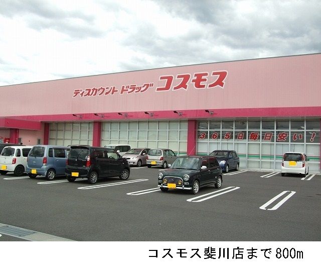 近くのコスモス斐川店まで800m（徒歩10分）