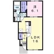 ビリーブ グットⅡの間取り画像