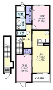 レジェンドの間取り画像