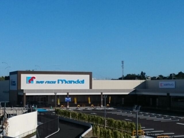 近くの万代様まで1,360m（徒歩17分）