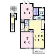 アウローラ Kの間取り画像
