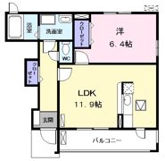プレッソエコーⅣの間取り画像