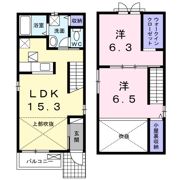 ハピネスの間取り画像