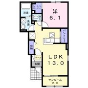 メゾン・アリエスの間取り画像