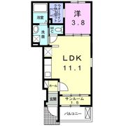ガーデンプレイスⅢの間取り画像