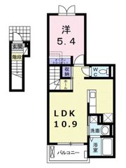パストーソ Ⅱの間取り画像
