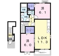 パークアベニューⅠの間取り画像
