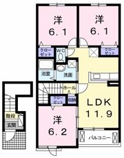 グランド・ソレイユの間取り画像