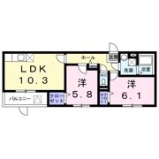レジェンド太秦の間取り画像