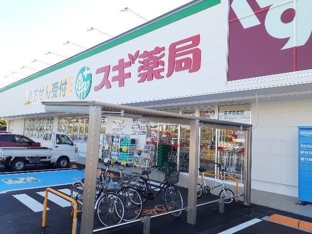 近くのスギドラッグ高崎並榎店まで750m（徒歩10分）